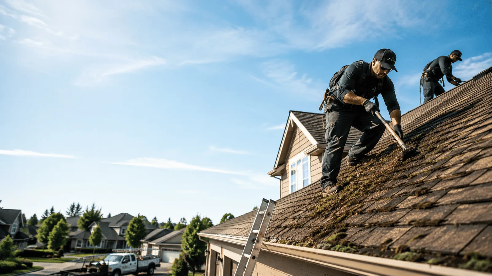 Roof Moss Removal in Big Sandy, WV near me
